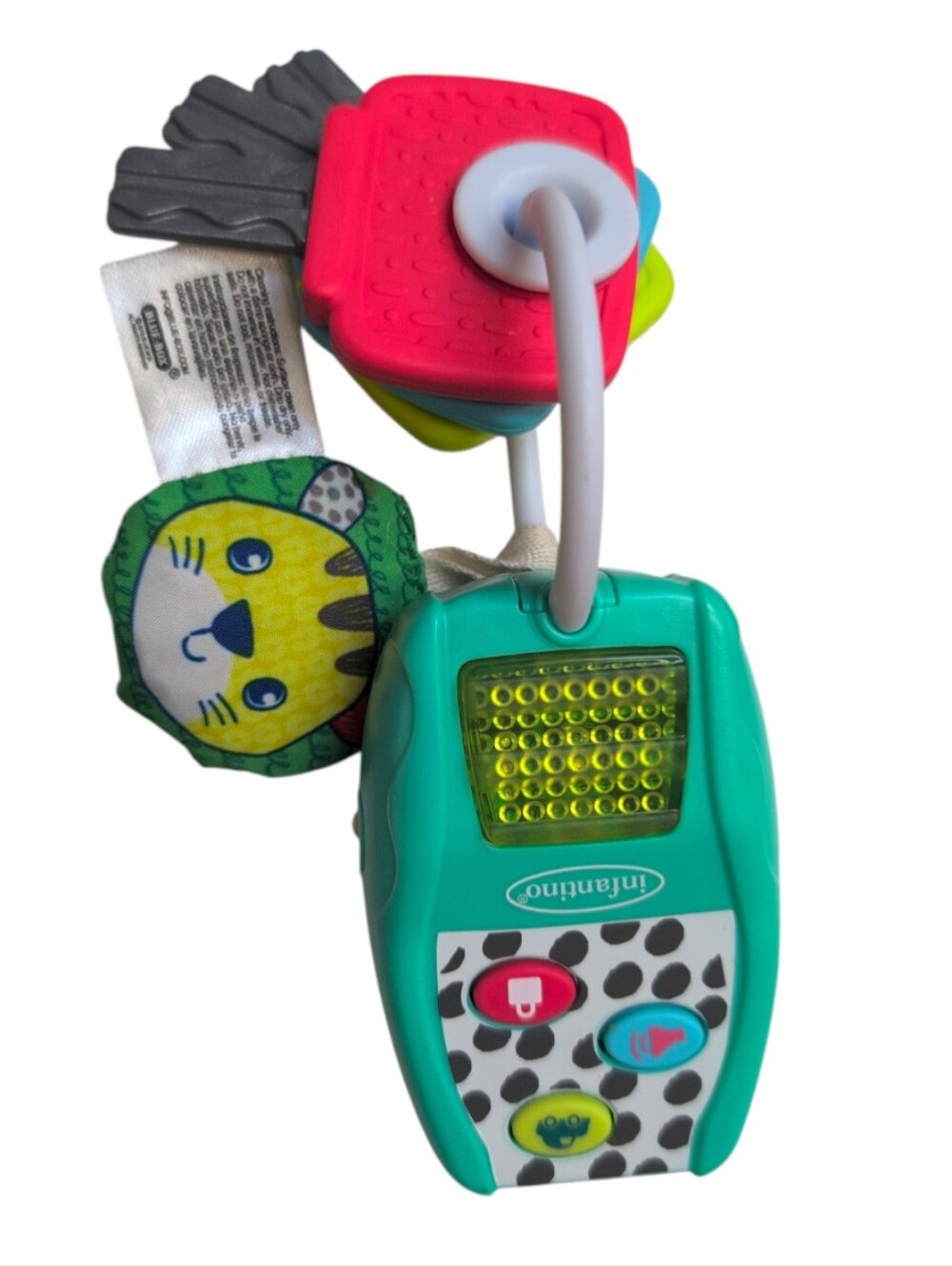 🍁2/$7🍁INFANTINO Car Keys Baby Toy